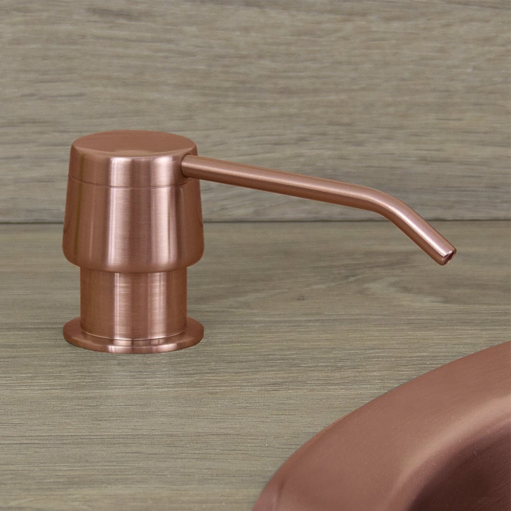 Astini Antique Copper 270ml Integrated Kitchen Sink Soap Dispenser 201/AC