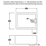 Astini Belfast 100 1.0 Bowl White Ceramic Kitchen Sink, Waste & Colonial Tap