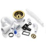 Astini RAK Rangemaster 1.0 Bowl Waste & Plumbing Kit with Overflow for Kitchen Sinks