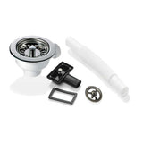 90mm Waste & Overflow Strainer for Astini RAK Rangemaster Ceramic Sink