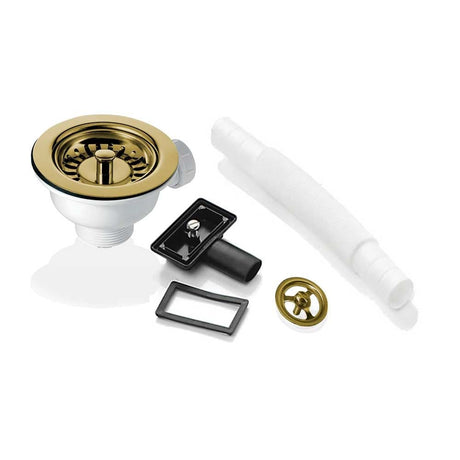 90mm Waste & Overflow Strainer for Astini RAK Rangemaster Ceramic Sink