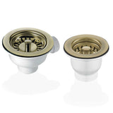 90 & 65mm Basket Strainer Waste for Astini, RAK, Rangemaster Ceramic Sink XK186+MBSWSS85-90