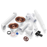Astini RAK Rangemaster 1.5 Bowl Waste, Overflow & Plumbing Kit for Kitchen Sinks
