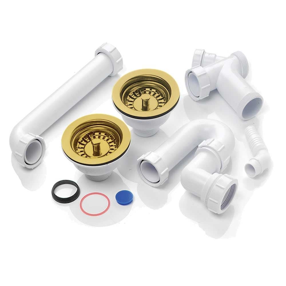 Astini RAK Rangemaster 1.5 Bowl Waste & Plumbing Kit No Overflow WPAK3