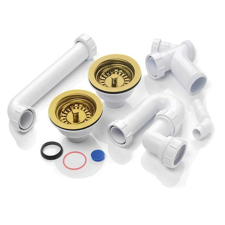 Astini RAK Rangemaster 1.5 Bowl Waste & Plumbing Kit No Overflow WPAK3
