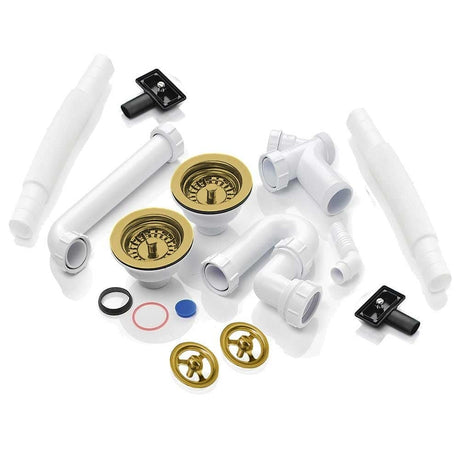 Astini RAK Rangemaster 2.0 Bowl Waste with 2x Overflow and Plumbing Kit