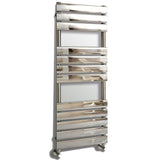 Astini Queenstown 1200x450mm Chrome 400W Designer Heated Towel Rail TIS2073