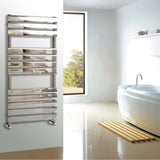 Astini Queenstown 1200x600mm Chrome 500W Designer Heated Towel Rail TIS2077