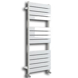 Astini Queenstown 1200x600mm White 700W Designer Heated Towel Rail TIS2086