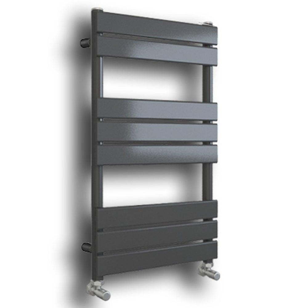 Astini Queenstown 800x600mm Grey 450W Designer Heated Towel Rail TIS2093