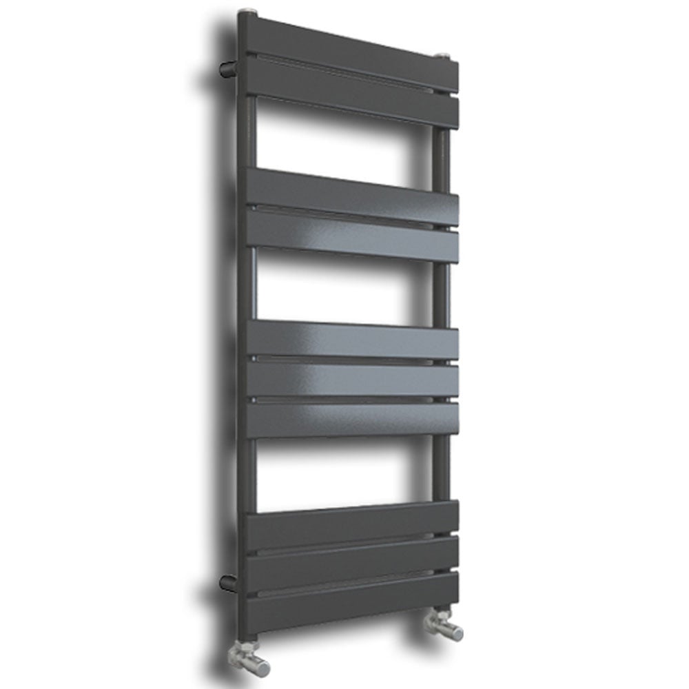 Astini Queenstown 1000x600mm Grey 400W Designer Heated Towel Rail TIS2094