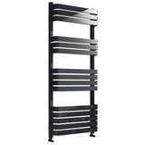 Astini Auckland 1200x500mm Anthracite 600W Ladder Heated Towel Rail TIS2130