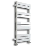 Astini Queenstown 1000x450mm White 300W Designer Heated Towel Rail TIS2081