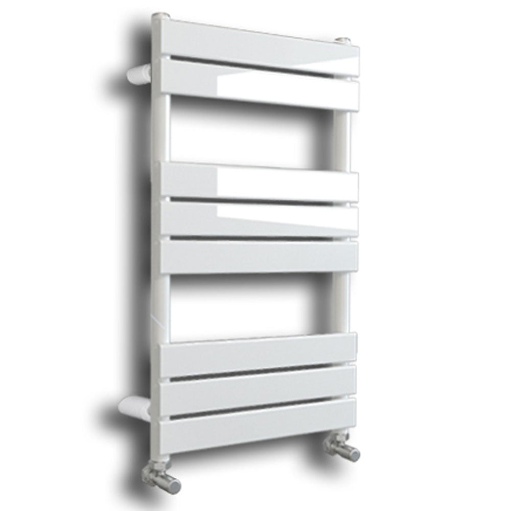 Astini Queenstown 800x600mm White 450W Designer Heated Towel Rail TIS2084