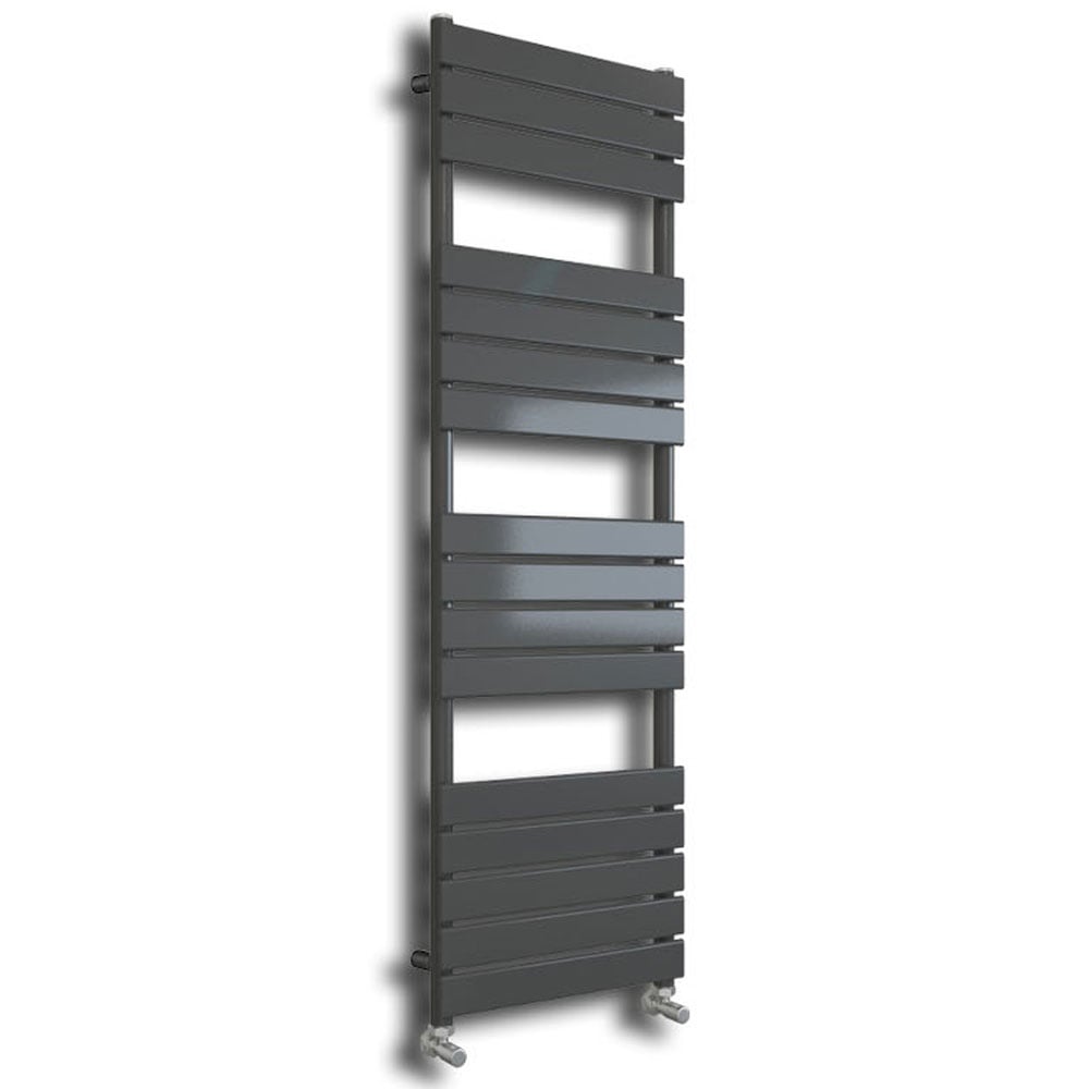 Astini Queenstown 1600x600mm Grey 950W Designer Heated Towel Rail TIS2096