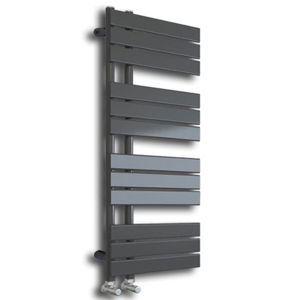 Astini Wellington 1126x500mm Grey 600W Designer Heated Towel Rail TIS2098
