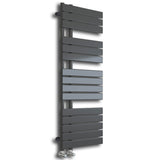 Astini Wellington 1380x500mm Grey 700W Designer Heated Towel Rail TIS2099