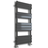 Astini Queenstown 1000x450mm Grey 300W Designer Heated Towel Rail TIS2090