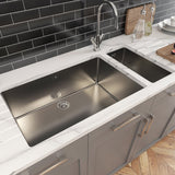 Astini Serena 1.5 Bowl Stainless Steel Undermount Kitchen Sink & Waste 4020+7040