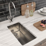 Astini Serena 0.5 Bowl Stainless Steel Undermount Kitchen Sink & Waste 4020