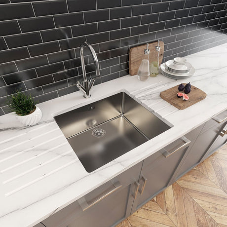 Astini Serena 1.0 Bowl Stainless Steel Undermount Kitchen Sink & Waste 5040