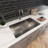 Astini Serena 1.0 Bowl Stainless Steel Undermount Kitchen Sink & Waste 7040