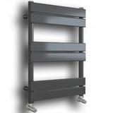 Astini Queenstown 650x400mm Grey 250W Designer Radiator Heated Towel Rail TIS2088