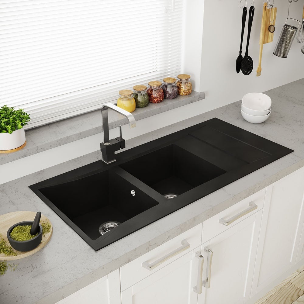 Astini Xeron 2.0 Bowl SMC Synthetic Reversible Kitchen Sink & Waste
