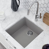 Astini Scuti 1.0 Medium Bowl SMC Synthetic Inset/Undermount Kitchen Sink