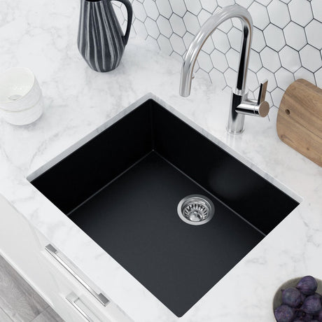 Astini Scuti 1.0 Large Bowl SMC Synthetic Inset/Undermount Kitchen Sink
