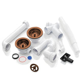 Astini RAK Rangemaster 1.5 Bowl Waste, Overflow & Plumbing Kit for Kitchen Sinks