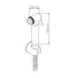 Astini Chrome Round Douche Kit