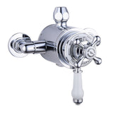 Astini Tenby Chrome Traditional Exposed Concentric Thermostatic Mixer Valve