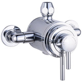 Astini Conwy Chrome Exposed Concentric Thermostatic Mixer Valve