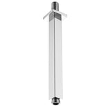 Astini Chrome Square Ceiling Mounted Arm 250mm