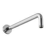 Astini Chrome Round Wall Mounted Arm 345mm