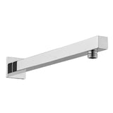 Astini Chrome Square Wall Mounted Arm 345mm