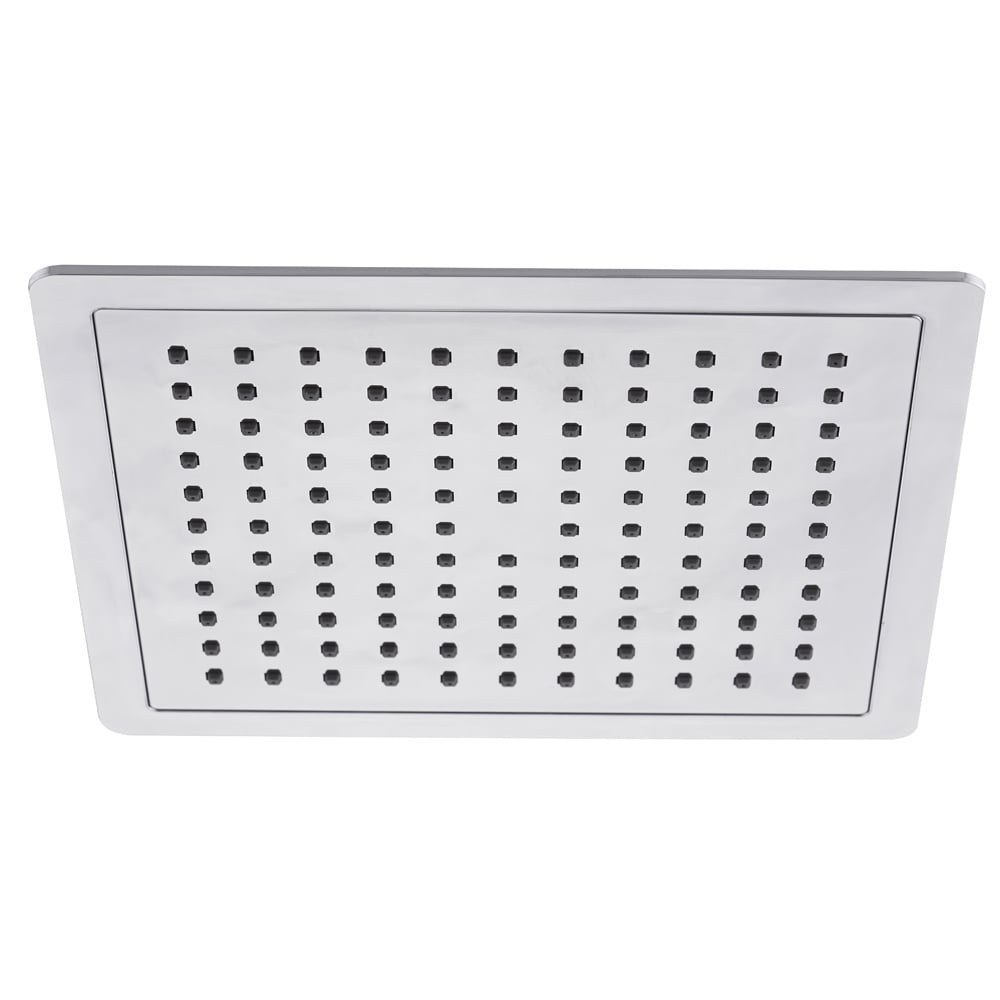 Astini Chrome Square Fixed Overhead Shower Head 200mm