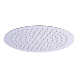 Astini Chrome Round Slimline Fixed Overhead Shower Head 250mm