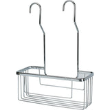 Astini Chrome Rectangle Shower Valve Basket Caddy