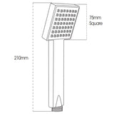 Astini Chrome Round 3 Mode Shower Handset