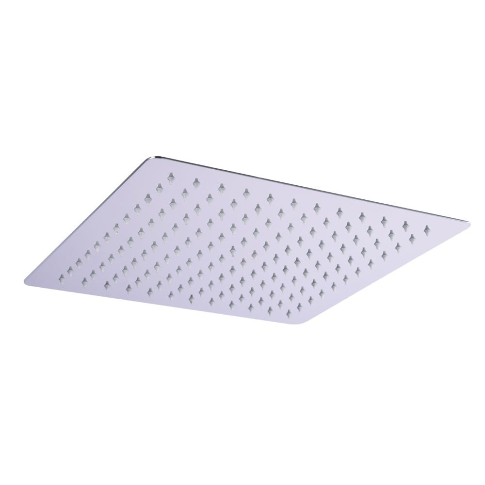 Astini Stainless Steel Square Rub Clean Shower Head 400mm