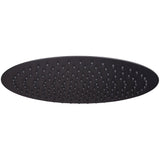 Astini Orca Black Round Shower Head 250mm