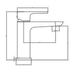 Astini Swansea Chrome Bathroom Basin Mixer Tap & Slotted Waste TIS5047