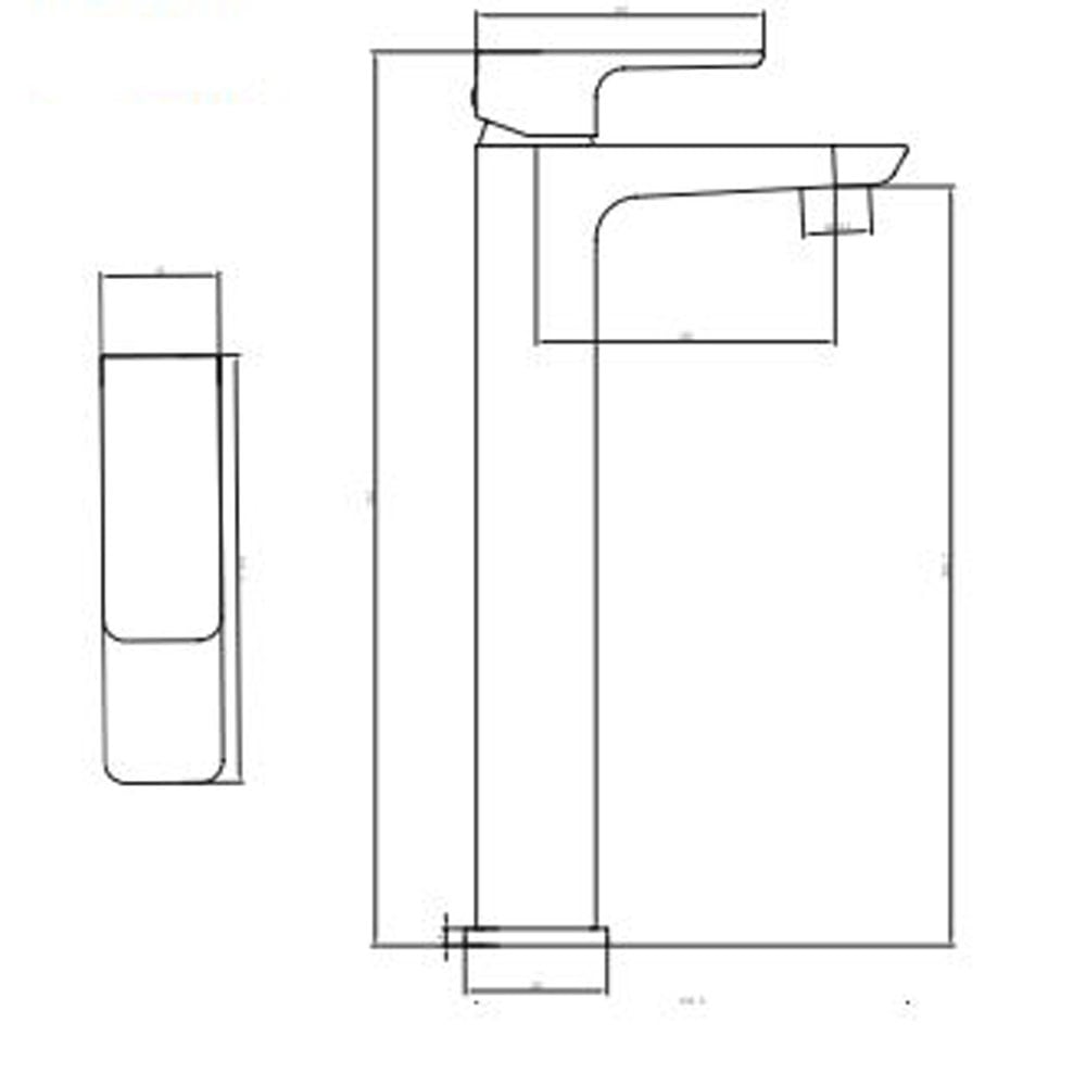 Astini Swansea Chrome Mono Bathroom Basin Tap TIS5076