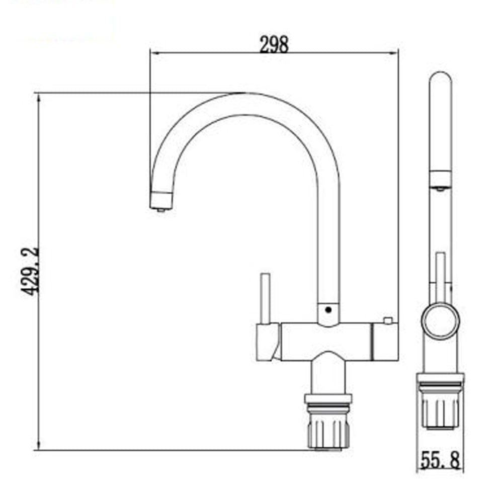 Astini Hot Stream 3.0 3-in-1 Boiling Hot Water Kitchen Tap & Filter