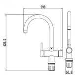 Astini Hot Stream 3.0 3-in-1 Boiling Hot Water Kitchen Tap & Filter