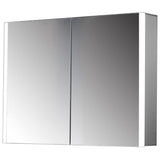 Astini Beau Double Door LED Side Strips Mirror Cabinet 600x700mm