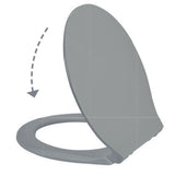 Astini Omni Tailored Grey Slim Soft Close Toilet Seat