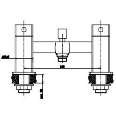 Astini Newport Chrome Bathroom Bath Shower Mixer Tap TIS5019